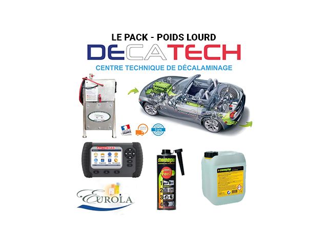 Solution de décalaminage pour poids lourds : PACK DECATECH – PL