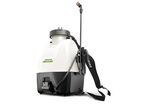 Pulvérisateur dorsal professionnel sur batterie 18V cuve en plastique 15 L Cleancraft ADSG 15