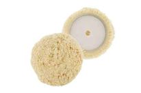 TAMPON DE POLISSAGE EN LAINE DE MOUTON 100% NATUREL 150MM