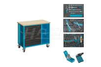 ETABLI MOBILE AVEC ASSORTIMENT