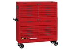 Grande servante d'atelier rouge 19 tiroirs - Monster set - 1295 outils rangés avec des modules en mousse - Qualité professionnelle Teng Tools TKS53R1133F