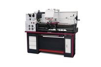 Tour à métaux hauteur des pointes 165 mm entre-pointes 830 mm alésage 38 mm 1,5 kW 400V Optiturn TH3309 400V