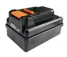 Batterie 18V / 4,0 Ah Li-ion - batterie de remplacement haute capacité pour aspirateur à sec dryCAT 15B Cleancraft 7013547