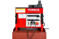Plieuse fer à beton électrique pour cintrage barres d&amp;#039;armature de 6 à 32 mm angles de 0° à 180° 2,8/3 kW 230V Torros RB32