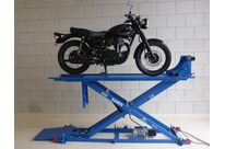 Table élévatrice moto mobile avec bloque roue pneumatique | TyreON TSC500