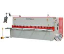 Cisaille guillotine hydraulique NC avec une largeur de travail de 3200 mm capacité de coupe de 6 mm 7,5 kW 400 V + support pneumatique pour tôles MW-Tech CGH3206P