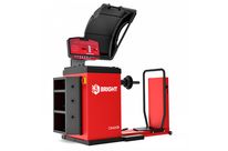 Equilibreuse automatique de roues Poids Lourds 10-24&#039;&#039; avec lève-roue pneumatique