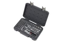 Malette 1/4 cliquet et douilles (46pc)