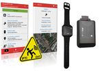Application Android + bracelet PTI pour travailleurs isolés