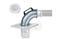 COUDE RACCORDEMENT PZ BASE A FLEXIBLE DIAM100 MM