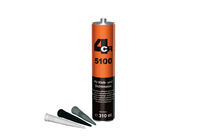 Cartouche 1K joint et colle blanc / noir / gris