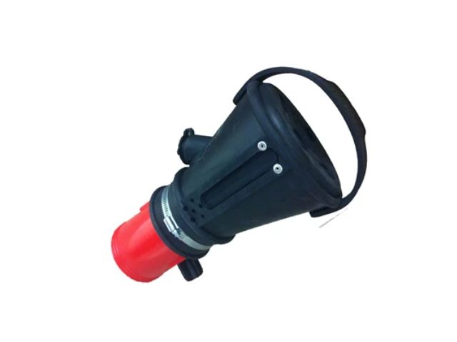 Entonnoir conique en caoutchouc pour aspiration des gaz d'échappement | GRNTM - Worky