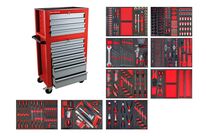 Servante d&amp;#039;atelier complète avec coffre XL 514 outils MW Tools MWE512G13