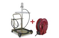 Pack pompe à graisse pneumatique avec enrouleur de 15m MW Tools VP200 SET
