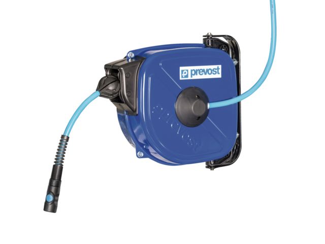 Pistolet Souffleur Avec Tuyau D'enroulement Sécurité – Buse Air Acier – Marque Coilhose – 30 PSI MAX – Occasion