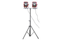 2x Lampe de chantier FLOW LED 50 W + Trépied télescopique 1800mm MW Tools WFL2X50S