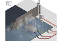 Ventilation pour ateliers automobiles ou mécaniques : Systèmes encastrés dans le sol | Worky