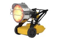 CHAUFFAGE FUEL RAYONNANT MOBILE SUR ROUES - PUISSANCE 43 KW -A COMBUSTION DIRECTE -