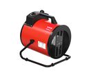 Chauffage électrique soufflant 9 kW - 3 x 400 V - Thermostat et inclinaison réglable - Portable - IP24 MW Tools WEL09ST