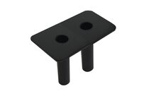 Fixation double pour barrières de sécurité Ø 40 mm MW Tools VB42