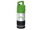 Pompe de refoulement submersible avec démarrage/arrêt automatique pour eaux claires capacité 6000 l/h hauteur de refoulement 45 m 1,1 kW 230 V Cleancraft SPWP 1106A