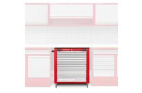 Servante à outils compacte 7 tiroirs idéal pour établis PRACO MW Tools GW207PR