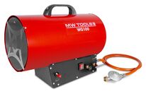 Canon à chaleur portable au gaz 18-30kW puissance variable conforme ERP MW Tools WG100