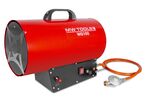 Canon à chaleur portable au gaz 18-30kW puissance variable conforme ERP MW Tools WG100