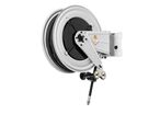 Enrouleur air et eau Ø G 1/2 (f) 20 bars Inox 304 avec support mural pivotant Raasm RA.8552.105