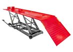 Pont moto pneumatique mobile 450kg 2200x680mm MW Tools TPSL450