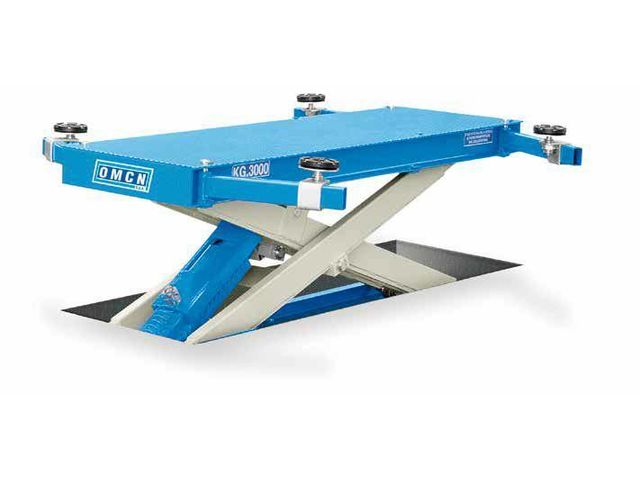 PONT A CISEAUX ELECTROHYDRAULIQUE CAPACITE 3000 KG ENCASTRE