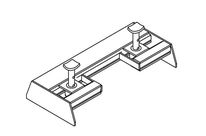 PONT SUPPORT ULTRAPLAT GSB 10T AVEC JEU DE ROULETTES