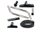 Kit de flexibles et suceurs antistatiques - Ø 38 / 32 mm - pour aspirateur industriel à sec flexCAT 130 ATEX Cleancraft 7013380