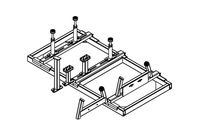 DISPOSITIF DE MONTAGE POUR LES MOTEURS D&#039;AUTOCARS 2T