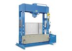 Presse d'atelier motorisée large 150 t OMCN O204/R