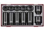 Set de douilles à choc TT1 tray 1/2'' 19-32mm 12 pièces Teng Tools TT9212
