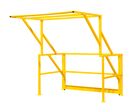 Barrière écluse à porte basculante pour plateforme mezzanine Largeur 2000 x Profondeur 1915 x Hauteur 2032 mm MW Tools KTH2020