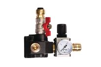 Kit de distribution d&amp;#039;air comprimé mural 18 mm - incluant raccords à une main, vanne d&amp;#039;arrêt et régulateur de pression Aircraft 2158161