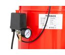 Compresseur vertical 150 L à entrainement par courroie - 10 Bars - 2,2 kW / 3 CV - 230 V - 400 l/min - lubrifié à l'huile Torros TCV150435M
