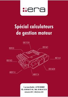 Catalogue spécial calculateurs de gestion moteur