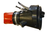 Entonnoir d&amp;#039;aspiration de gaz d&amp;#039;échappement conique en caoutchouc | GRNGM WORKY