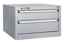 Coffre 2 tiroir largeur 565 mm pour établis | Uniworks 