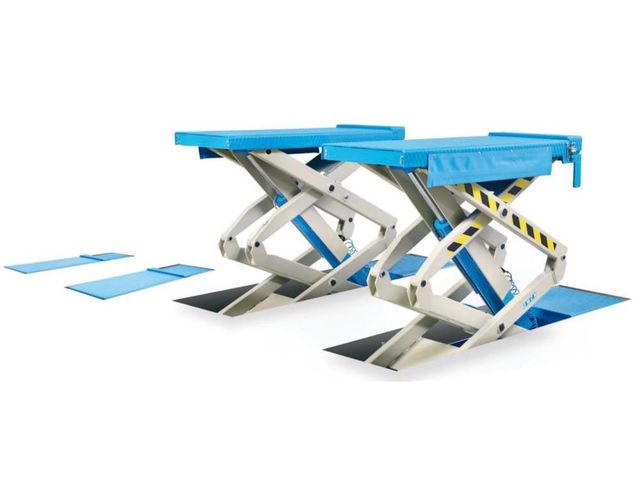 PONT ÉLÉVATEUR ELECTRO-HYDRAULIQUE À DOUBLE CISEAUX