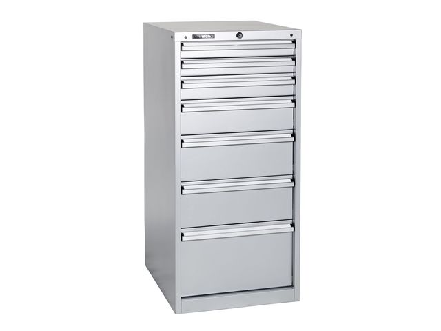 Caisson charges lourdes 7 tiroirs - L x P X H : 565 X 653 X 1200 mm | Uniworks