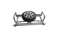 Chariot coulissant pour cabine de sablage jantes