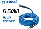 FLEXAIR : la rallonge de tuyau  haute flexibilité pour l'air comprimé - PREVOST