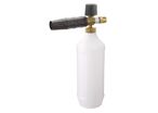 Buse à mousse réglable pour nettoyeur haute pression à eau froide HDR-K 52-18 BS - avec réservoir de 1 litre pour un nettoyage professionnel Cleancraft 7117007