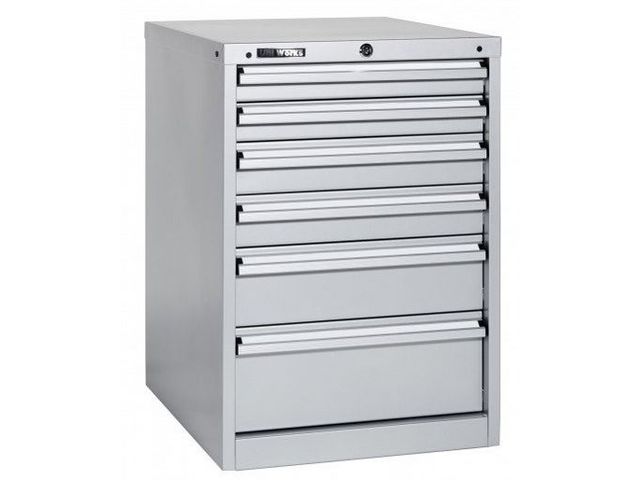 Caisson charges lourdes 6 tiroirs Uniworks - L x P X H : 407 X 653 X 800 mm