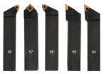 Jeu d'outils de tour 32mm 5pcs Optimum DBS0532