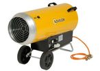 CHAUFFAGE AIR PULSE MOBILE SUR ROUES AU GAZ PROPANE - ALLUMAGEAUTOMATIQUE - PUISSANCE REGLABLE